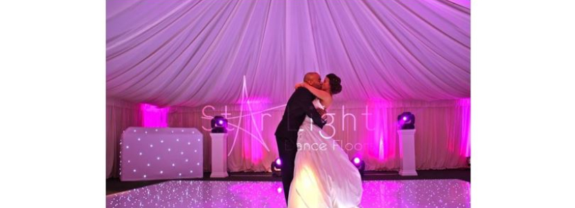 Premier Event / Wedding Supplier Star Light & Wood Effect Dance Floors + More
