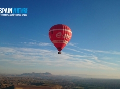 Spainventure Hot Air Balloon Flight from the bottom