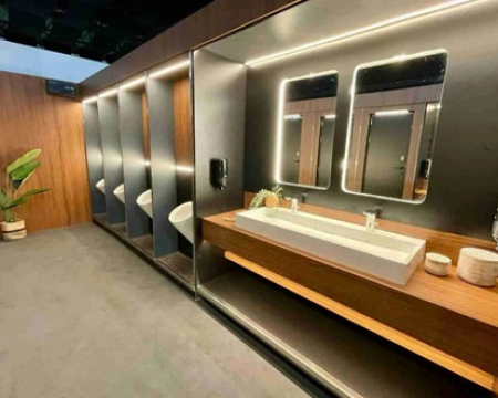 Modular Moka, baños para eventos en interiores